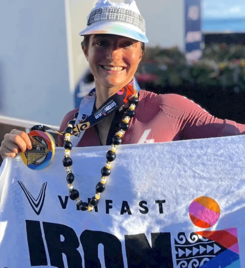 Maëlle Deruaz championne du monde Ironman scratch groupe d’âge Maëlle Deruaz championne du monde Ironman scratch groupe d’âge