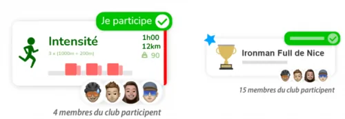 communication adherent club sport