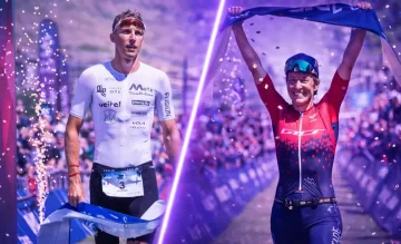 Jeanne Collonge et Nathan Guarbeur : performance et engagement en triathlon
